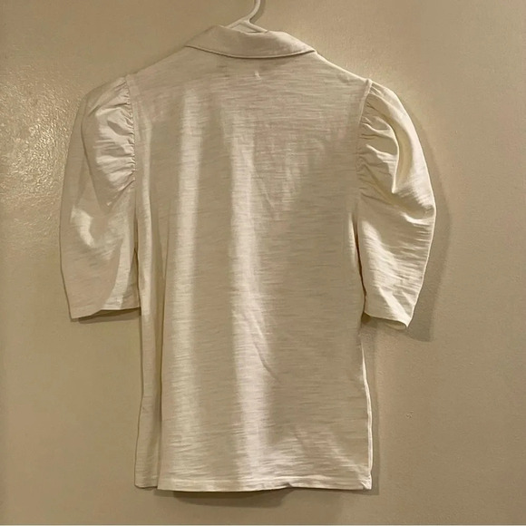 NATION LTD NWOT Ennis Feminine Workshirt in Off White - Picture 6 of 9